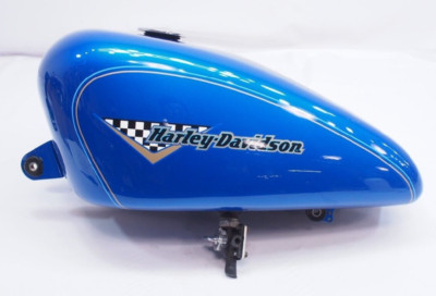 Harley-Davidson Sportster バイクタンク 青色 s-l400.jpg