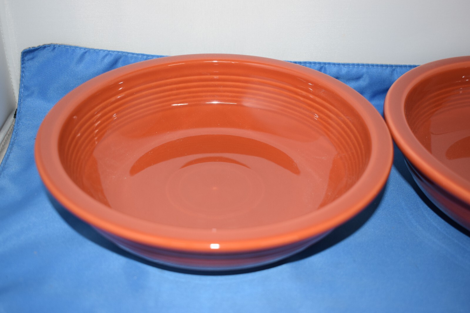 2X New! Retired Paprika Fiesta Fiestaware Pasta Bowl Homer Laughlin F1