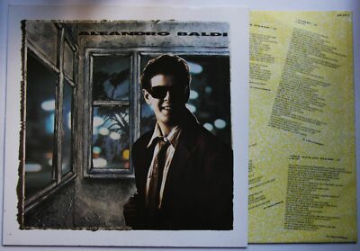 Aleandro Baldi German 1988 LP + Innerbag + PR-Sticker Italo Pop