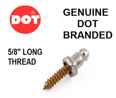 LIFT THE DOT Baldachin Schraubbolzen 5/8'' langes Gewinde Edelstahl Boot Abdeckung 15,8 mm