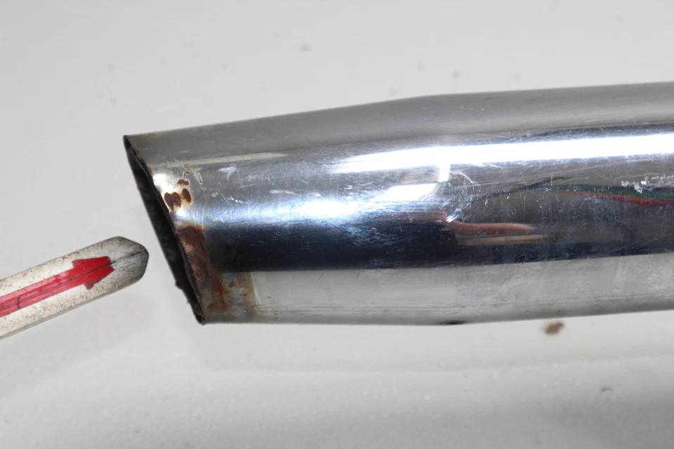 Silenciador de cabezales de tubo de escape Honda VTX1300T 2008-2009 Foto 3 de 4