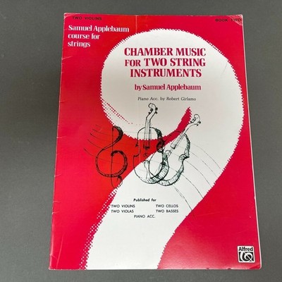 Chamber Music for Two String Instruments Samuel Applebaum Book 2 Strings Course