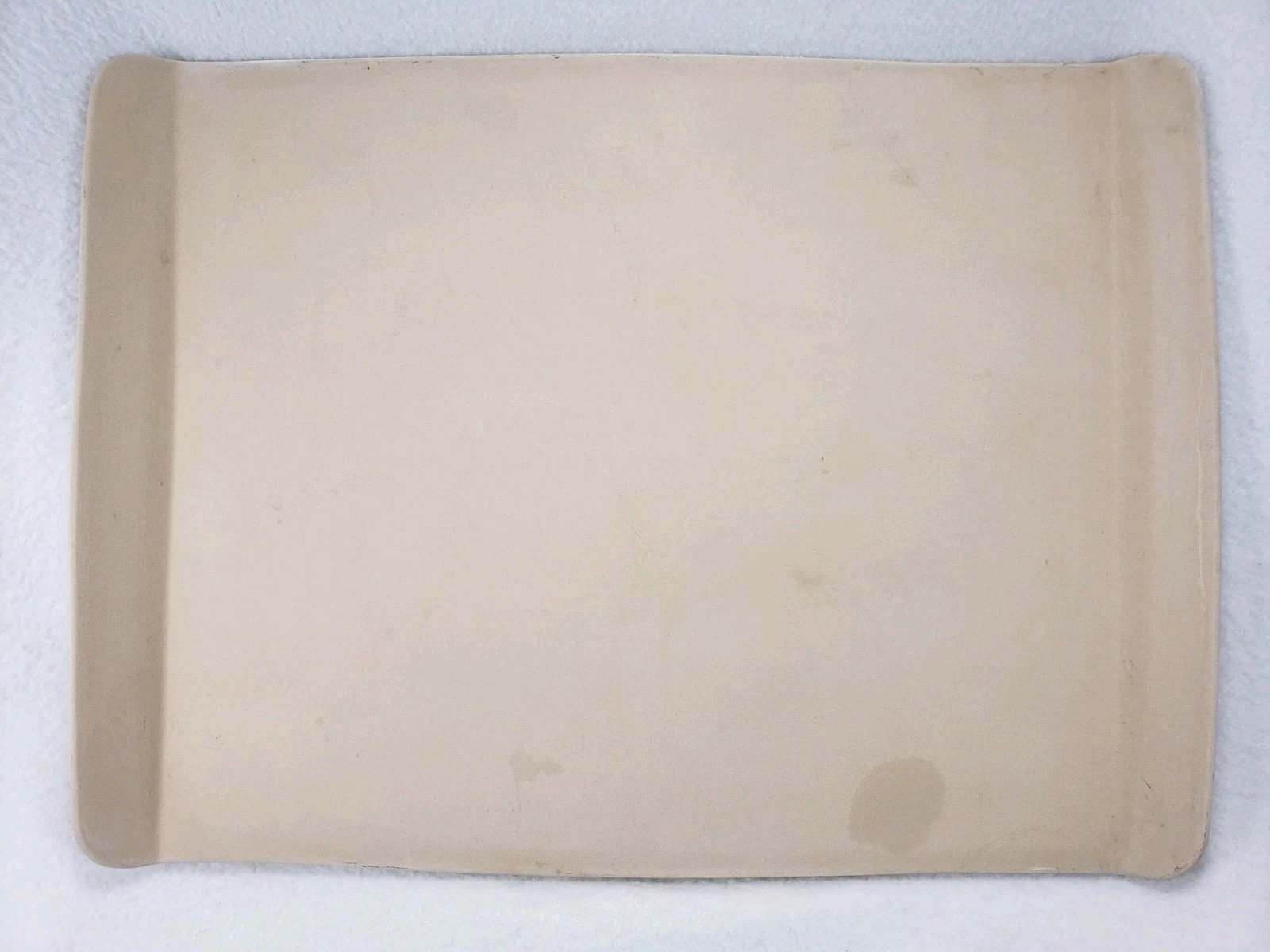 Pampered Chef Stoneware 15" x 13" Cookie Sheet #1343 Handles Made In USA 5151