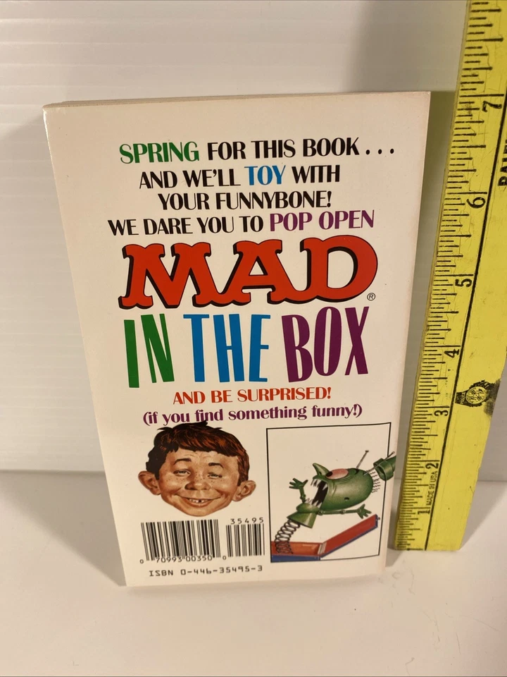 MAD IN THE BOX (1989 TPB) Mad Magazine Book - Like New! - Image 3 of 4