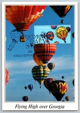 #2034 Hot Air Ballooning Maxi Card w/Pictorial Cancel