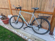 Trek FX 2 DISC GY XL Frame Hybrid Bike 2021 & Rear Rack +Schwalbe Marathon Tyres