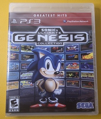 Sonic's Ultimate Genesis Collection Greatest Hits (2009) Sony PlayStation 3 NEW