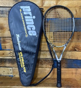 Raquette De Tennis Prince Thunder UltraLite Titane - Oversize, Corps Long, Grip 4 5/8, Occasion