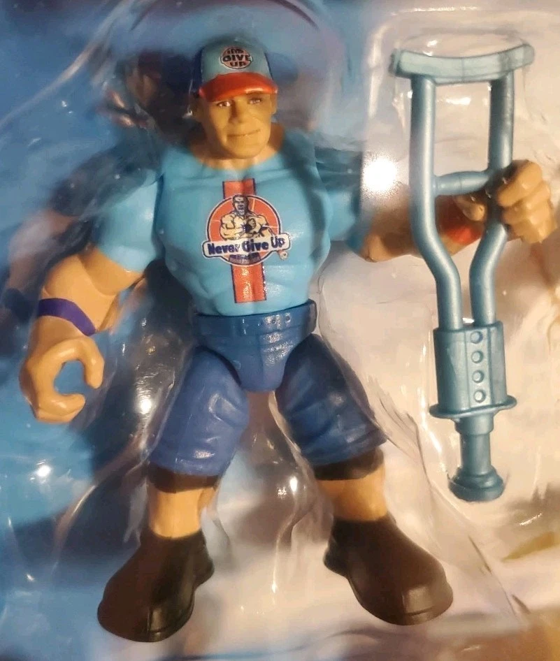 Figuras de acción WWE Knuckle Crunchers paquete de 3 con 8 accesorios,... Foto 2 de 4