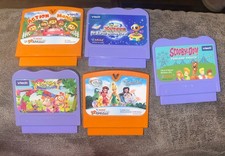 Vintage VTech V.Smile Motion Educational Game Cartridges 5 Games