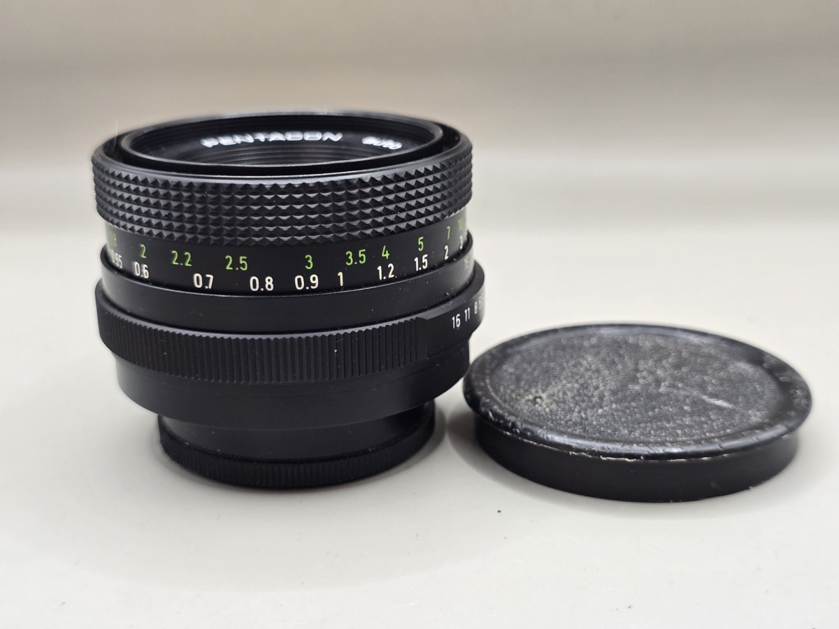 Pentacon Auto 50mm f1.8 Multi Coated Lens. M42 Screw Mount. Nr