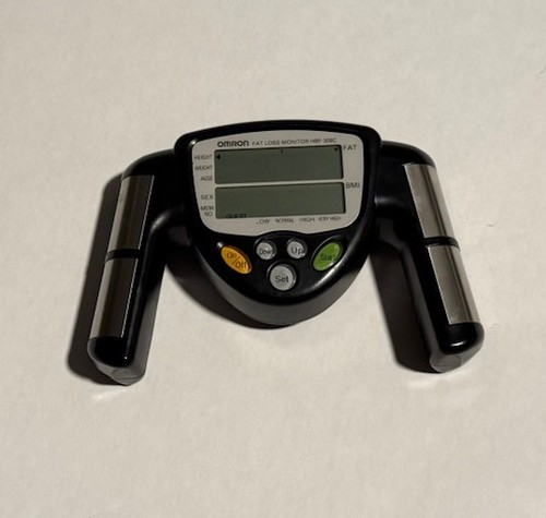 Omron HBF-306CN Fat Loss BMI Monitor Tracker - Black Works