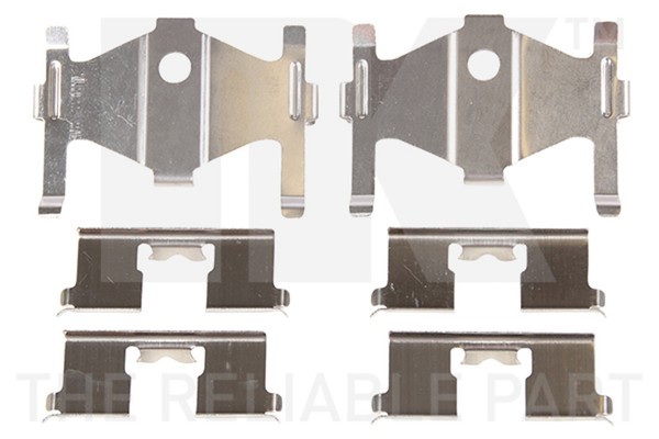 ZubehöRsatz Scheibenbremsbelag NK 7922185 FüR Nissan N14 Sunny Honda 3 B13 100NX-image
