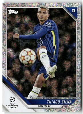 Thiago Silva 2021-22 Topps UEFA Champions League Speckle #42