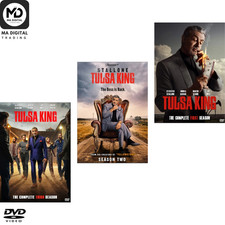 Tulsa King Complete Seasons 1 2 3 DVD Crime Drama TV Series Sylvester Stallone
