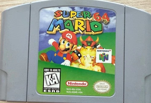 Super Mario 64 (Nintendo 64, 1996)