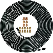 Muhize 3/16 Brake Line Tubing Kit - Upgraded 25 Ft. of Flexible Pvf-Coated Steel