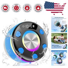Compact Bluetooth Speaker with 360  HD Sound  Suction Cup   Perfect for Showers