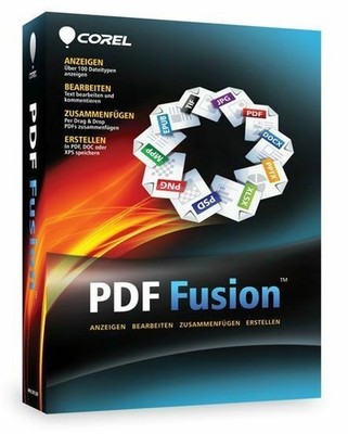 COREL PDF Fusion / Dauerlizenz / DE/ML / CD (PaperCase)