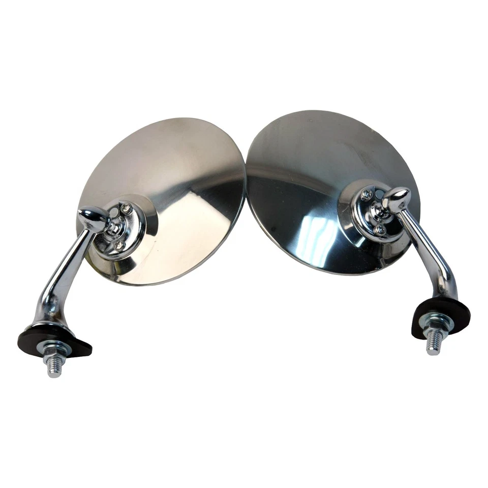 For Fiat 124 1968-1974 URO Parts Driver & Passenger Side View Mirrors - Image 2 of 3