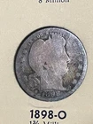 1898-O Barber Quarter