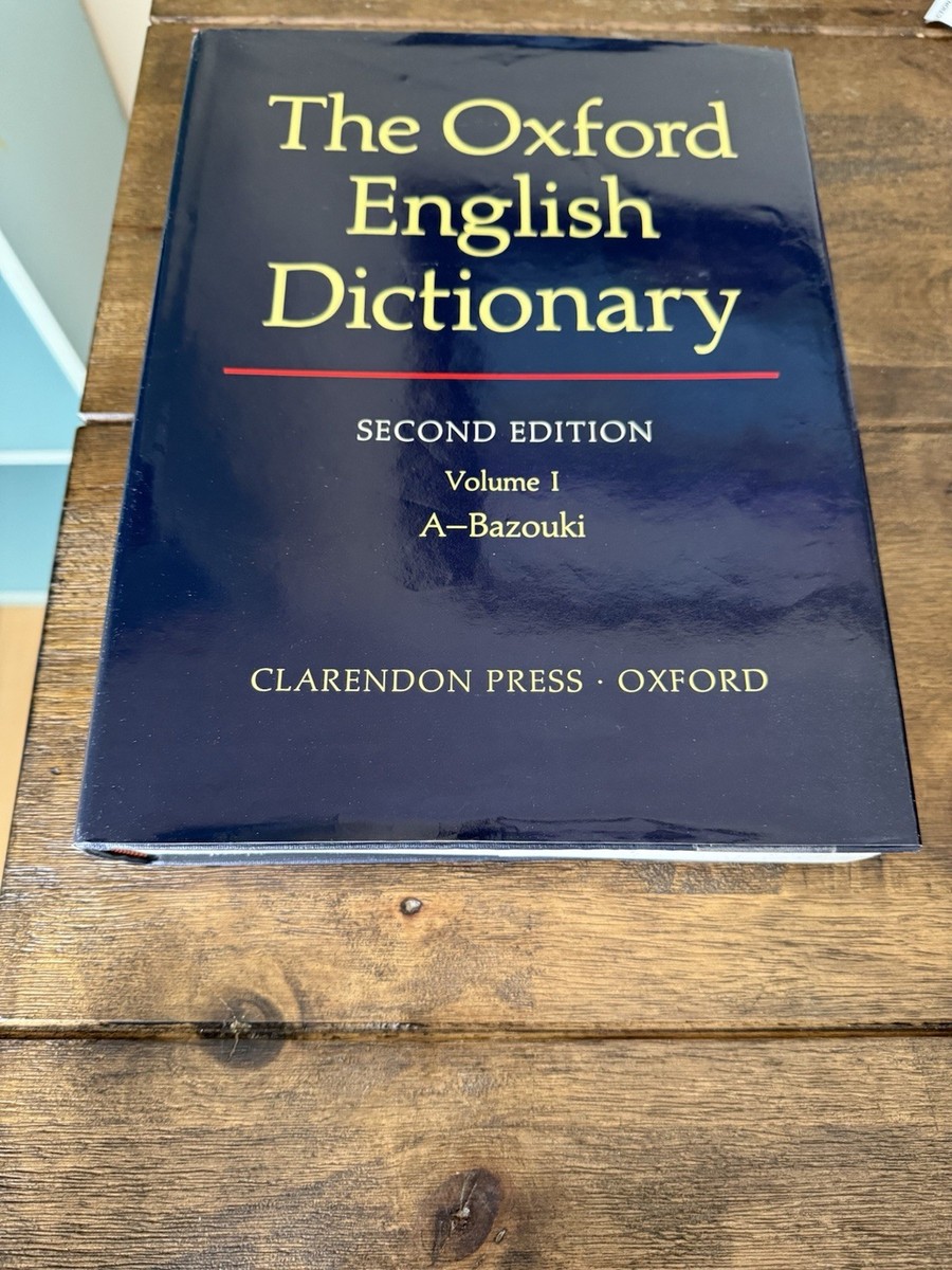 The Oxford English Dictionary, 20 Volume Complete Set, 2nd Edition