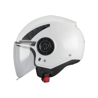 Jet Helmet Mt Helmets OF513B Aeris Pure A0 Glossy White