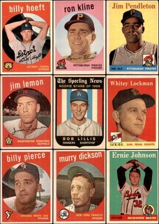 1957 59 Topps Baseball Partial Set (315) Good to VGEX GMCARDS
