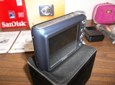 Canon PowerShot A3100 IS 12.1MP Digital Camera - Blue (4256B001