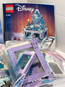 Lot of 4- Lego Disney's Frozen Castle Sets 43172 , 41168, 41147, 41169 +Manuals