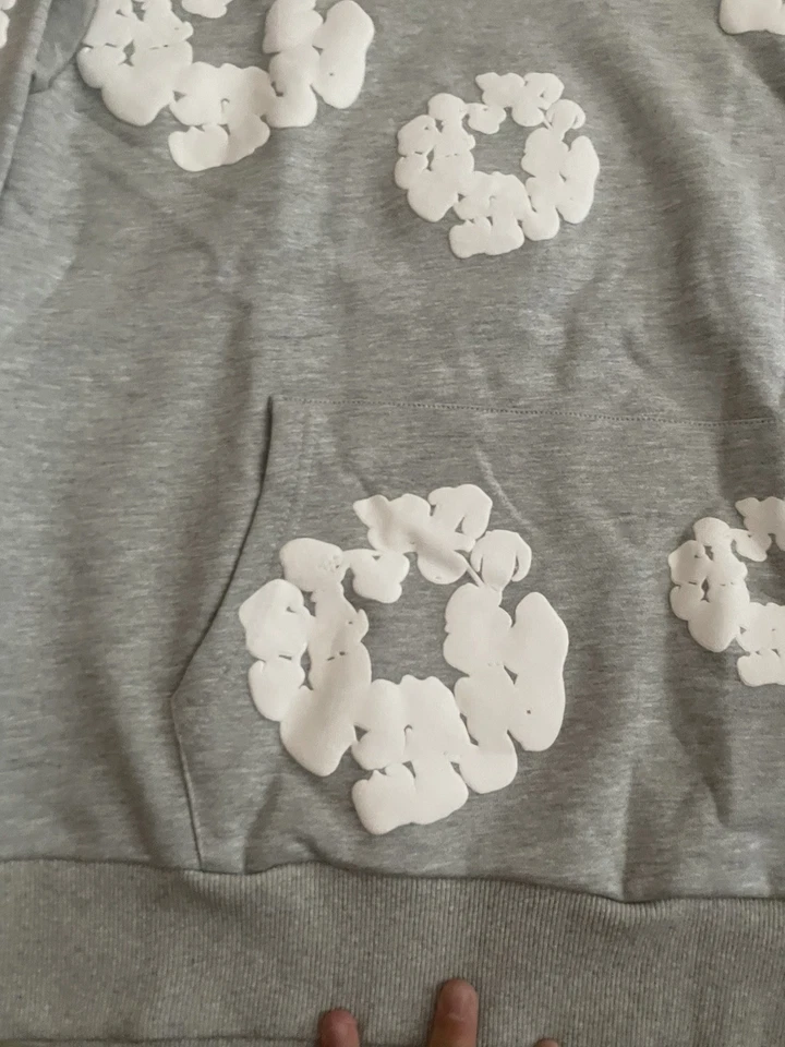 Denim Tears Grey Hoodie Size M - Imagen 4 de 4