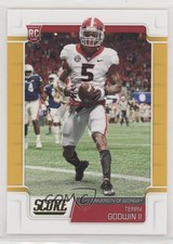 2019 Score Rookies Gold Terry Godwin II #428 0t2