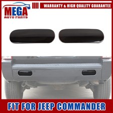 Smoked Black Rear Fog Light Lamp Cover For Jeep Grand Cherokee 06-10 Accessories