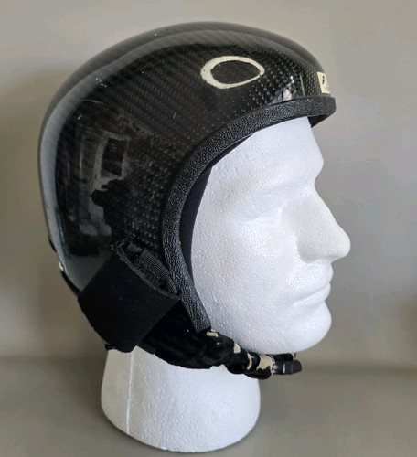 Bonehead Composites Mindwarp Skydiving Helmet Open Face Carbon Fiber S/M