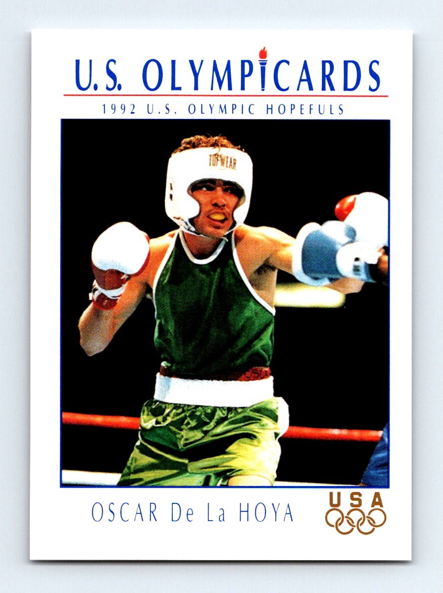#23 1992 Impel Olympicards Oscar De La Hoya