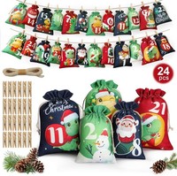 Adventskalender Zum BefüLlen 24 SäCkchen Stoff JutesäCkchen Groß Selbstgemacht