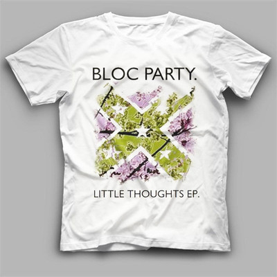 Bloc Party ADULT Tee T Shirt White Men Size S-5XL ZZA50