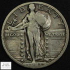 1923 S Standing Liberty Silver Quarter 25C