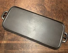 Vintage Erie Pre-Griswold No. #Cast Iron 7 Long Griddle - Restored & Seasoned