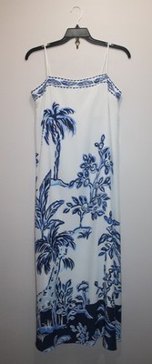 jesslyn silk maxi slip dress Lilly Pulitzer NWT Jesslyn Silk Maxi Slip Dress Tropical Oasis Size 10