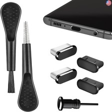 USB C Dust Plug Cover, 4pcs USB C Port Cover Cap Charging Port Cleaner with