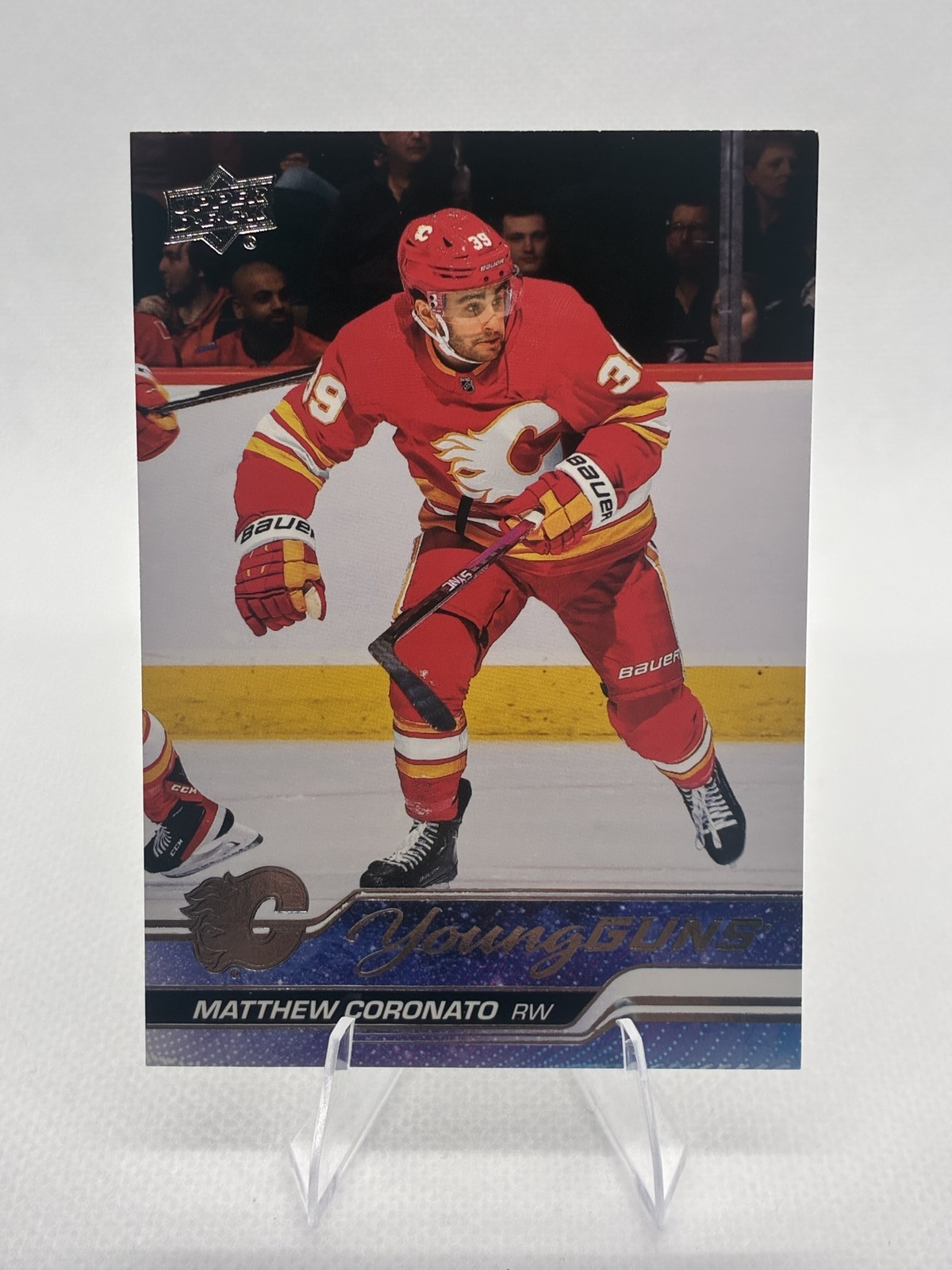 2023-24 Upper Deck Series 1 - Matthew Coronato #201 Young Guns Calgary Flames