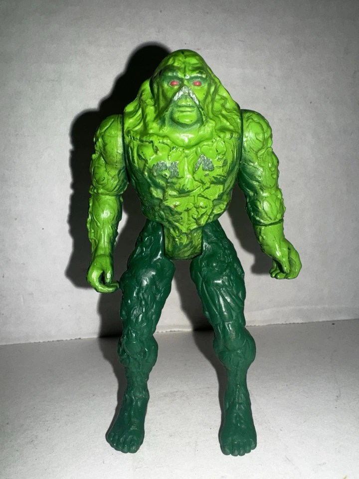 Lote de 3 figuras de acción Kenner 1990 Swamp Thing DC Comics juguete vintage camuflaje Foto 2 de 4