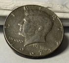 1967 Kennedy Half Dollar 40% Silver - XF / low AU Circulated