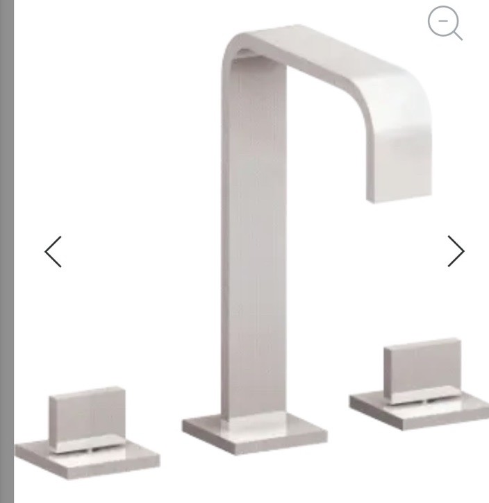 Luxury Brand Santec 5620MO 9” Novo Widespread Lavatory Faucet In Orobrass, New