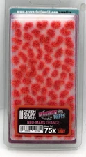 Green Stuff World 10678 Neo-Orange Mars 6mm Tuft (Martian Tufts) Alien Grass