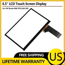6 5'' Glass Touch Screen Digitizer for PQ VW Skoda MIB2 MIB STD2 Navi Multimedia