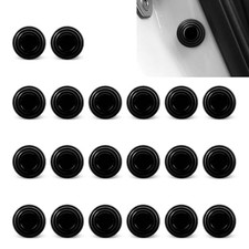 20PCS Car Shock Absorber, Car Door Shock Absorber Cushion Gasket, 20 PCS Black