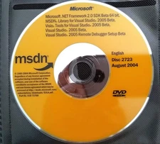 Microsoft Visual Studio 2005 Full Version & MSDN Library Debugger w/ License
