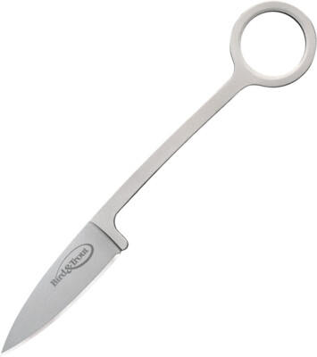 Cold Steel Bird & Trout Fixed AUS-8A Stainless Boxed Neck Knife w/ Sheath 20BTJ